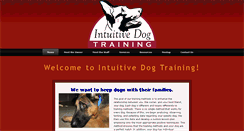 Desktop Screenshot of intuitivedog.com